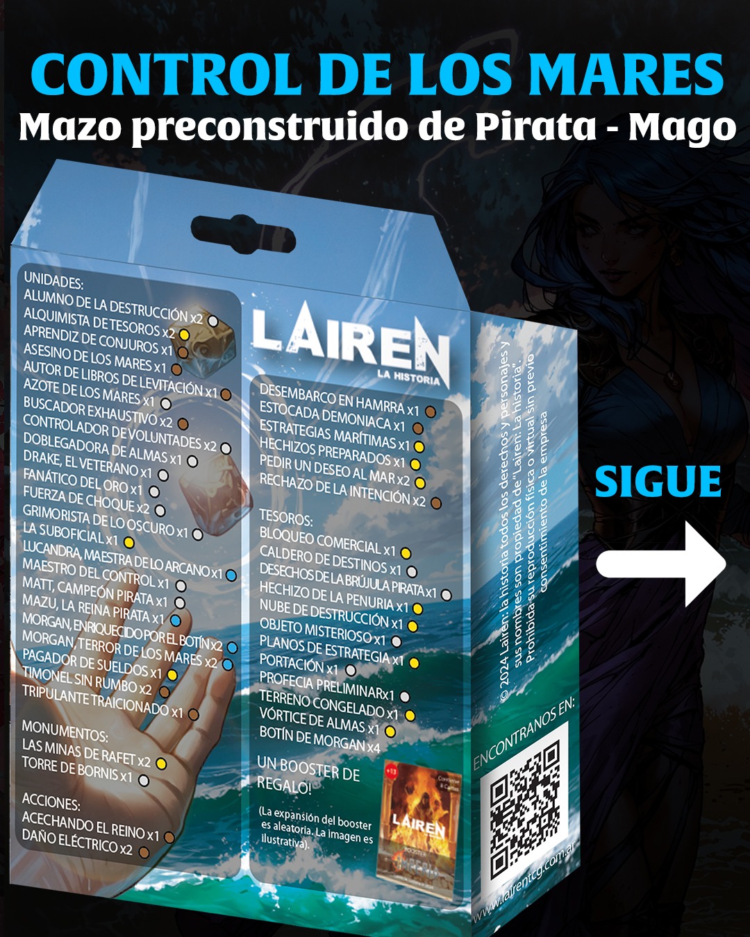 LAIREN - Mazo preconstruido Control de los Mares